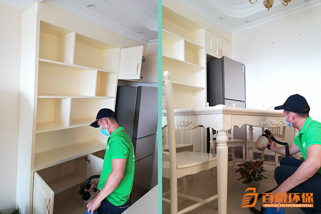 佛山新房室內除甲醛機構百悅環(huán)?？焖偃コ卵b修的甲醛